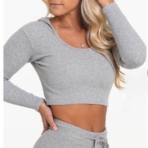 NVGTN NVGTN Lazy Day Lounge Long Sleeve - Grey